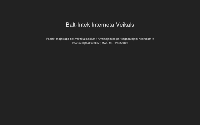 Balt-Intek, SIA